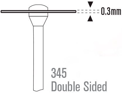 Express Line Diamond Disc Double Sided HP 345-160M - 1 PACK - Image 2